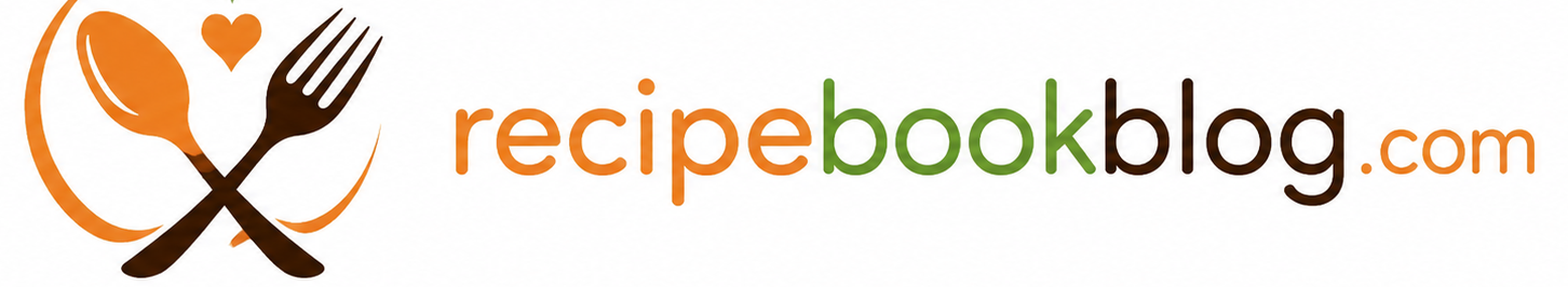 Logo for recipebookblog.com