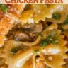 Louisiana Chicken Pasta
